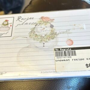New Recipe Cards Set of 12